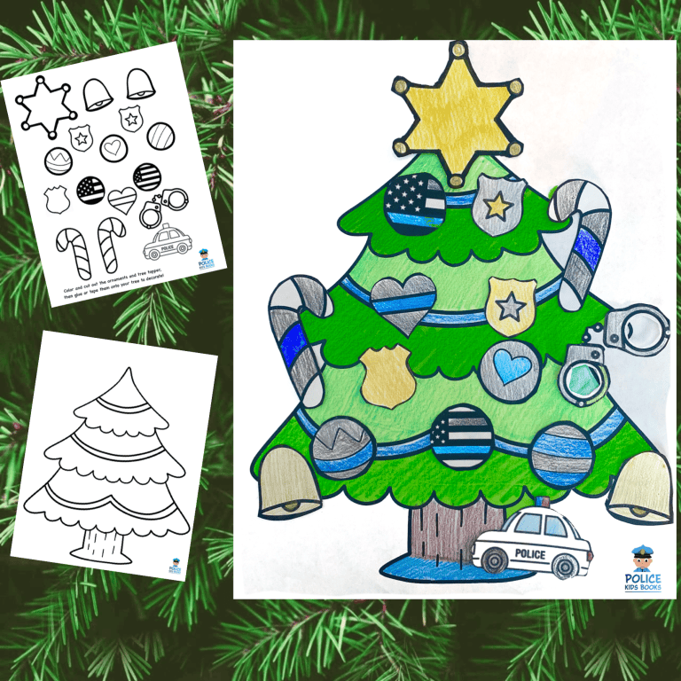 Free Crafts – Police Kids Books